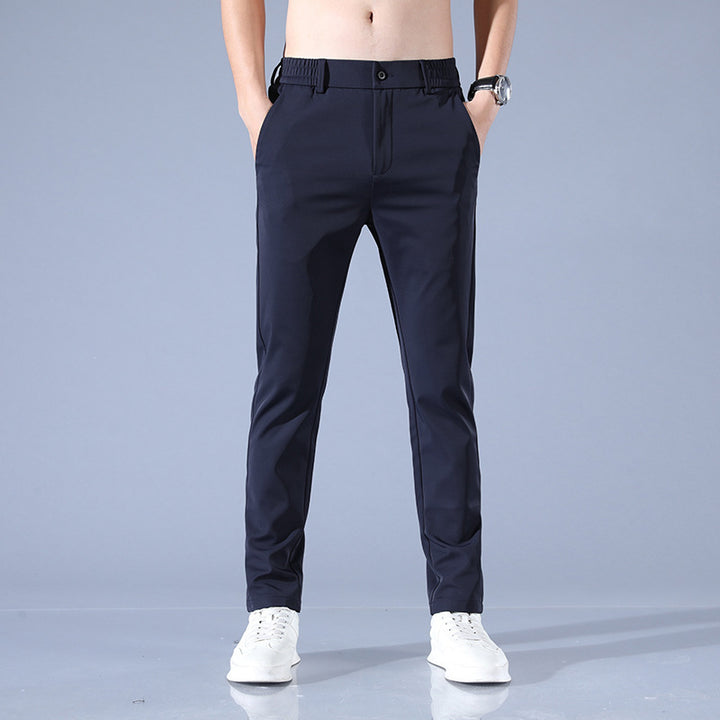 Elegant slim-fit business trousers for men Lune London