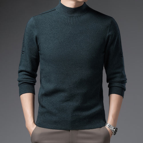 Pullover for men with elegant high collar Lune London