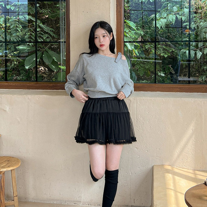 Sweatshirt décontracté pour femmes avec une coupe à la mode Chic & Stil