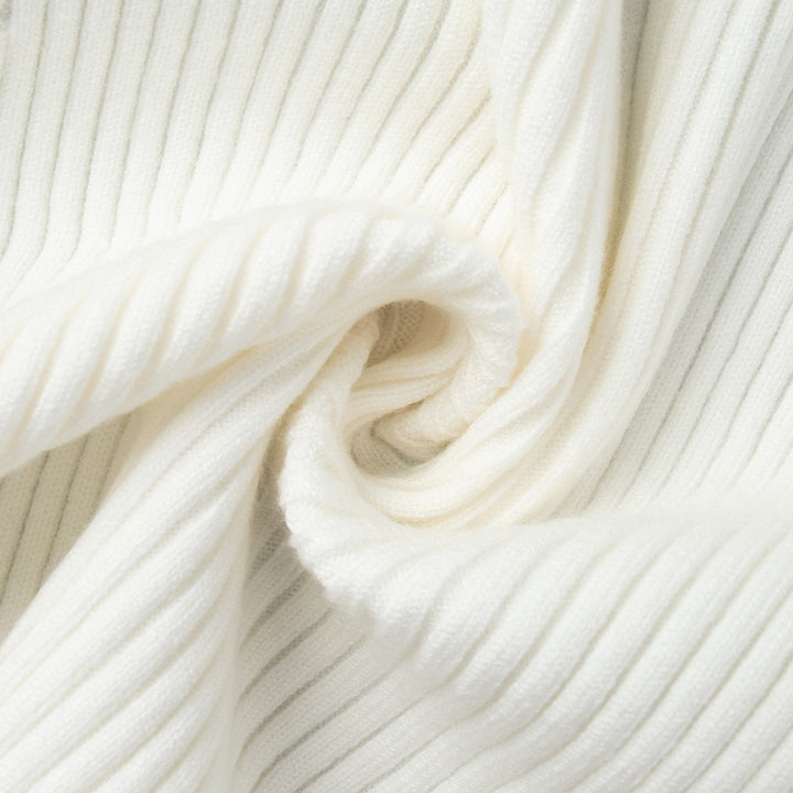 Pull en tricot côtelé pour femmes en mélange de coton doux avec une coupe élégante Chic & Stil