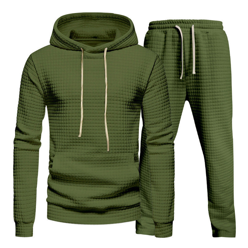 Leisure set for men with textured surface and comfortable fit Lune London