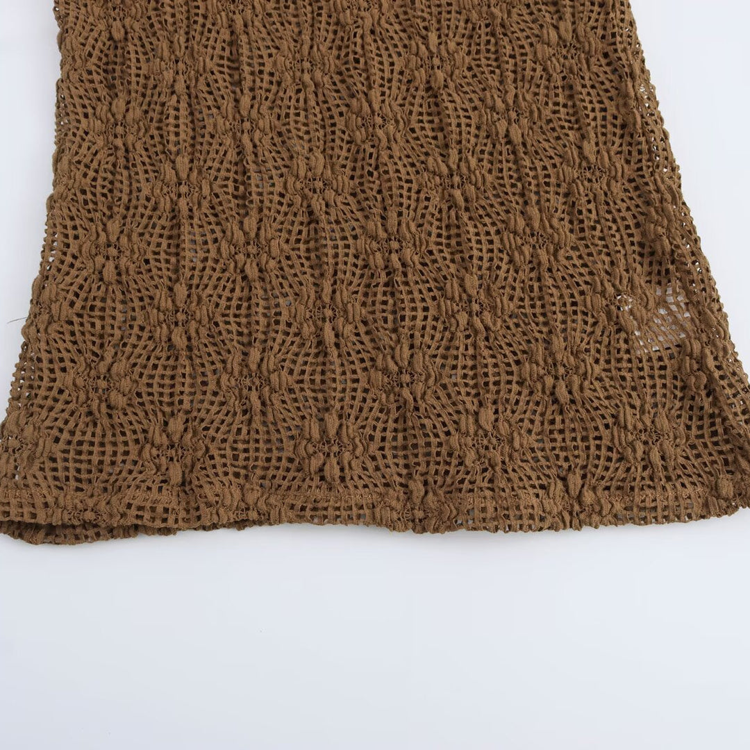 Women knitted turtleneck sweater Lune London