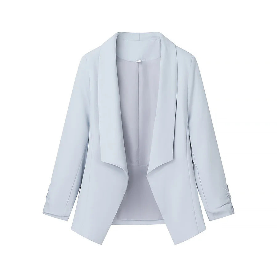 Elegant blazer jacket for ladies with a casual cut and trendy lapels Lune London
