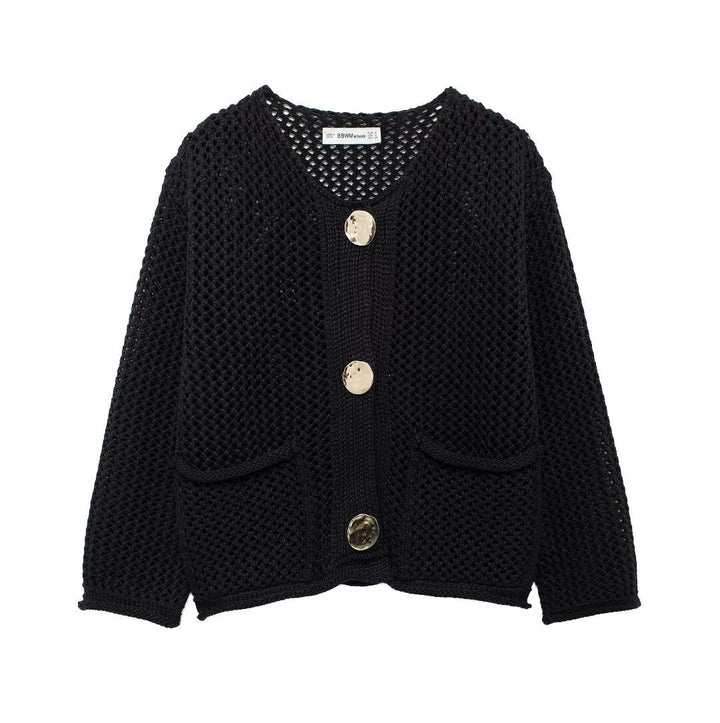 Ladies knitted vest Lune London