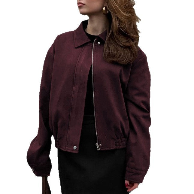 Lune London Women's Casual Bomber Jacket