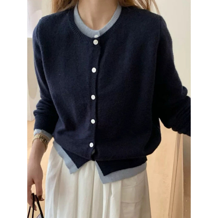Gilet pour femmes en mélange de cachemire fin Chic & Stil
