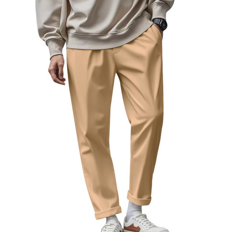 Elegant leisure pants for men with a relaxed fit and elastic waist Lune London