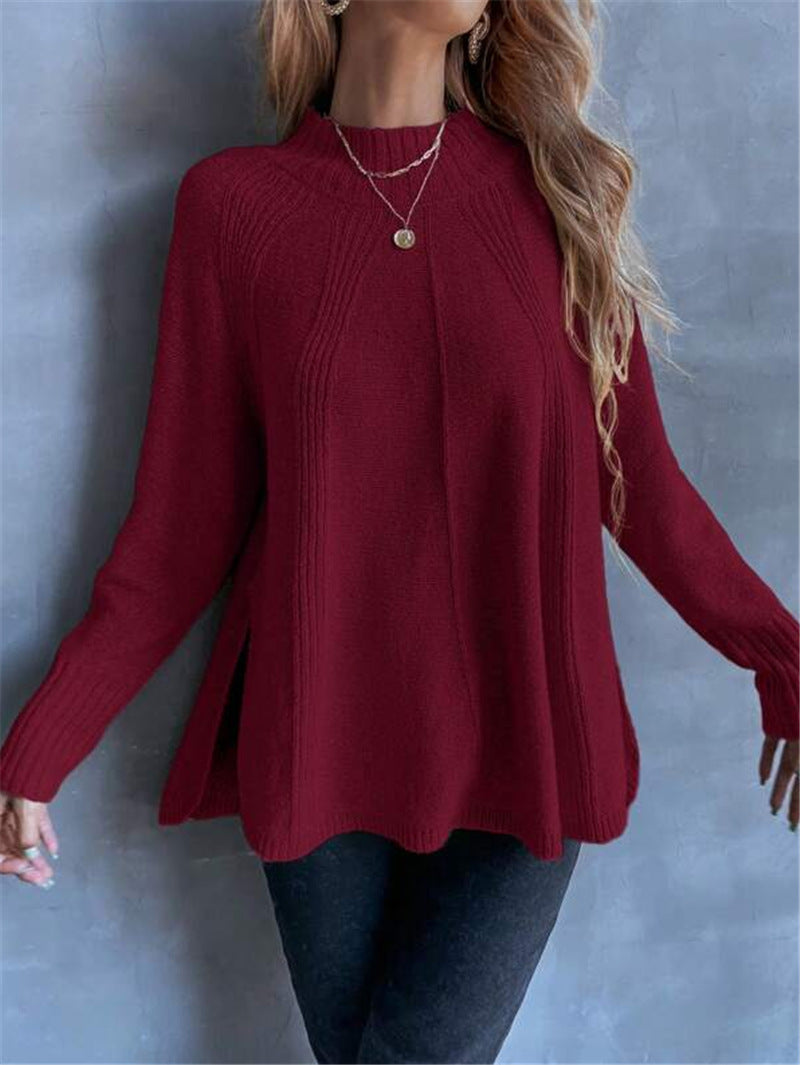 Ladies Oversized Knitted Sweater Lune London