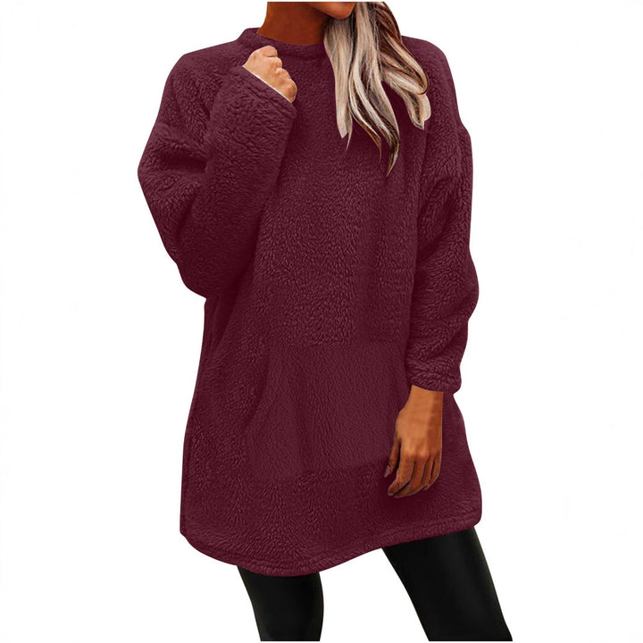 Cozy oversized sweater for women with high neck from Lune London