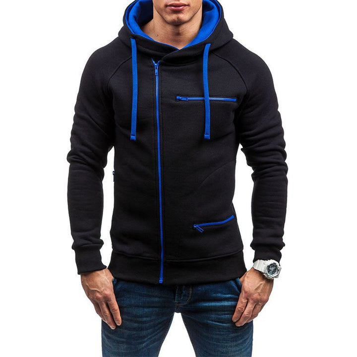 Men's Hoodie with functional zip pockets Lune London