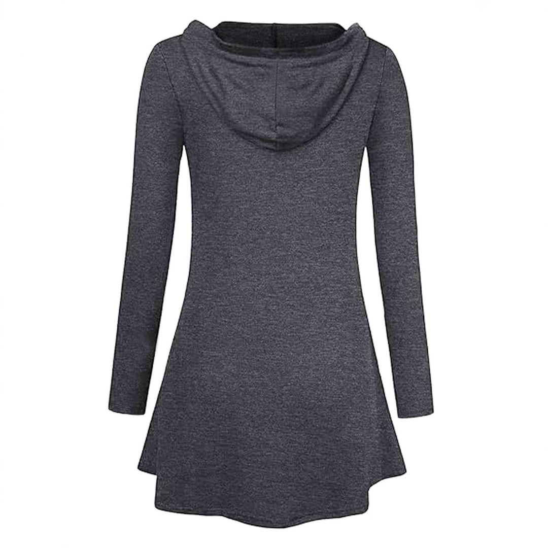 Hooded jacket for women with zipper and side pockets Lune London
