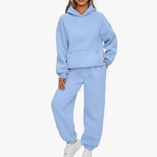 Soft Warm Leisure Jogging Set