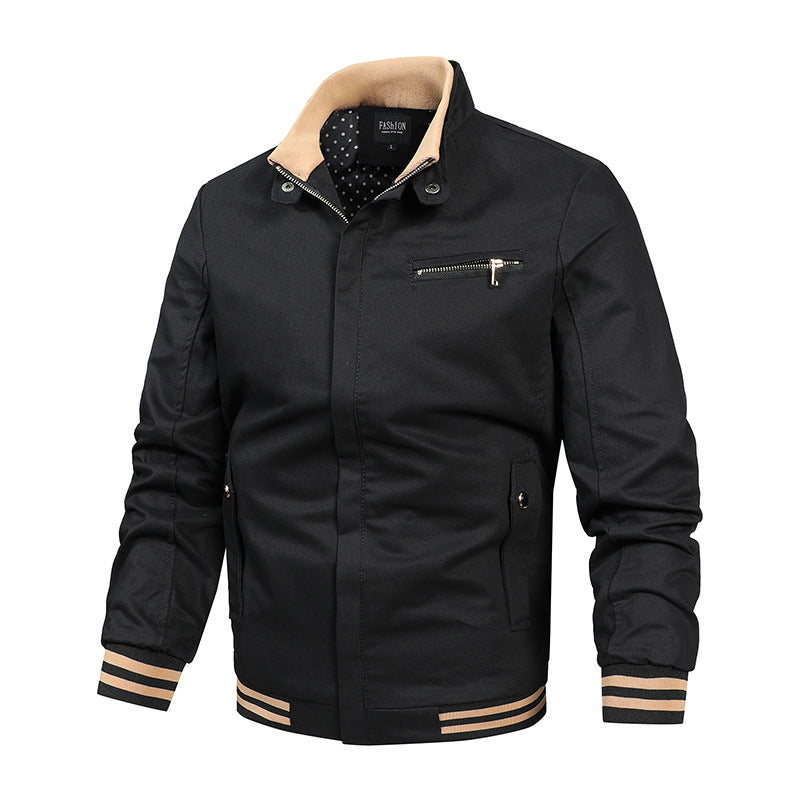 Stylish transition jacket for men with trendy contrasts Lune London