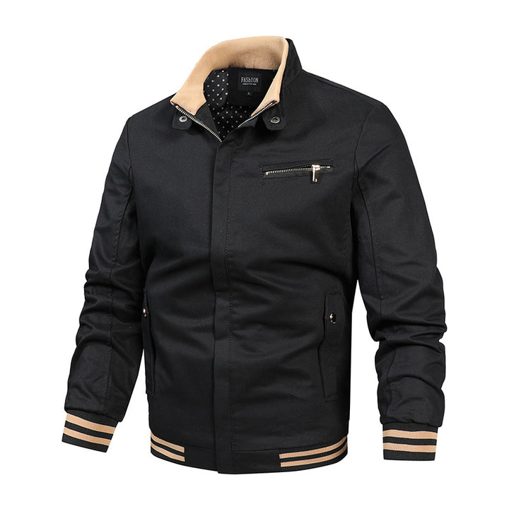 Stylish transition jacket for men with trendy contrasts Lune London