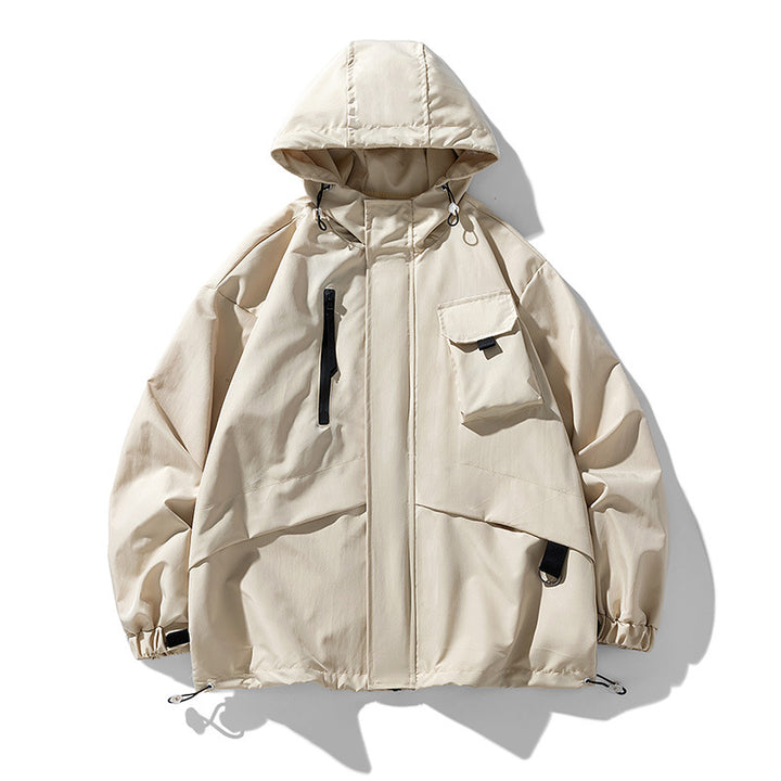 Men's waterproof outdoor jacket with versatile pockets Lune London