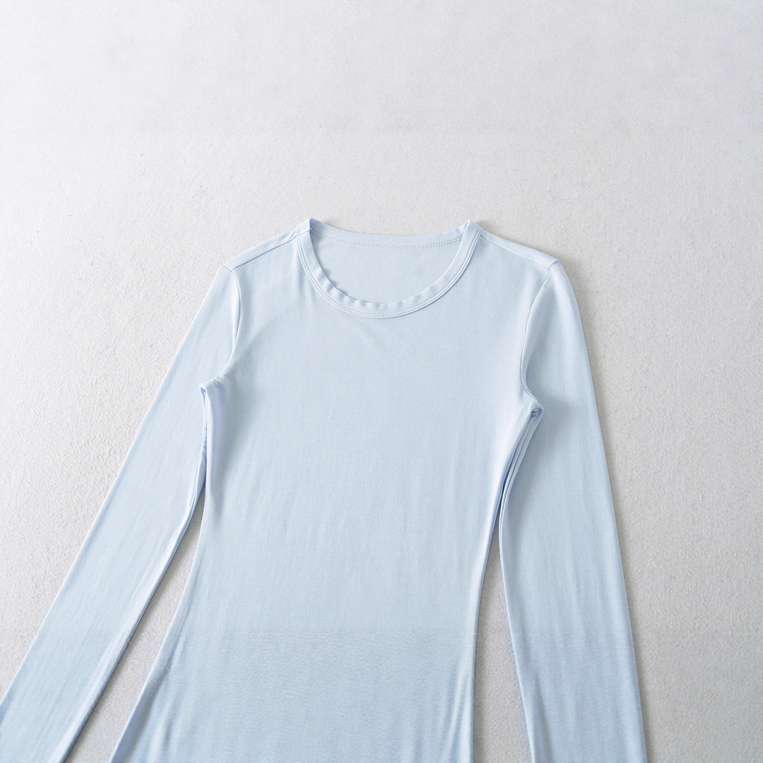 Lune London long sleeve blouse for women with gathers