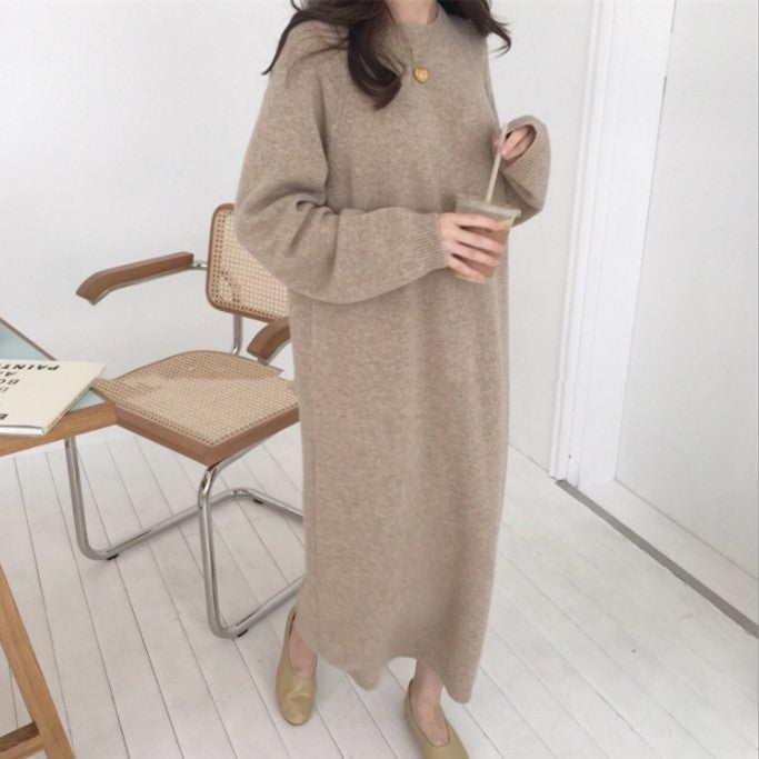 Oversized high-quality wool dress for ladies Lune London