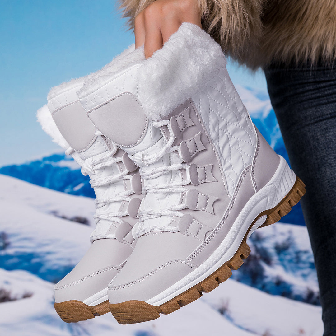 Insulated winter boots for women with non-slip sole and soft inner lining Lune London