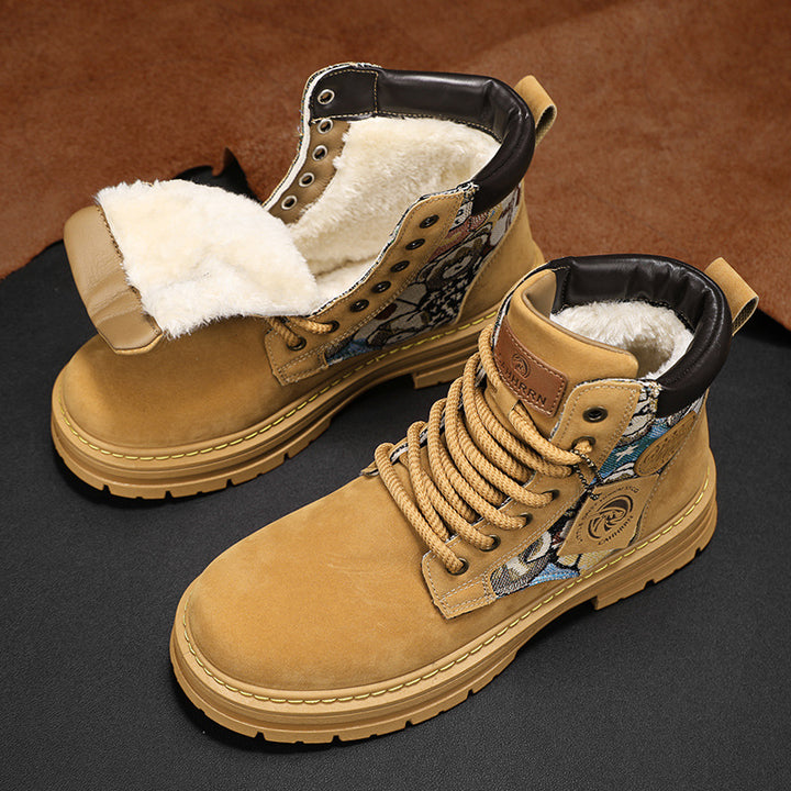 Winter hiking boots for women with breathable structure and non-slip sole Lune London