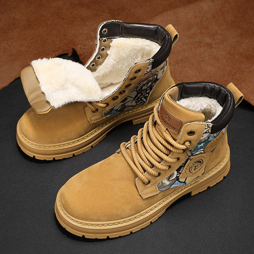 Winter hiking boots for women with breathable structure and non-slip sole Lune London