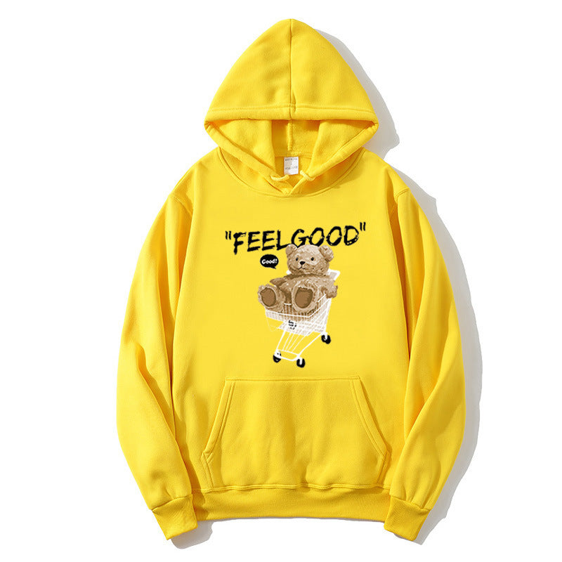 Women's hooded sweatshirt with unique animal motif Chic & Stil