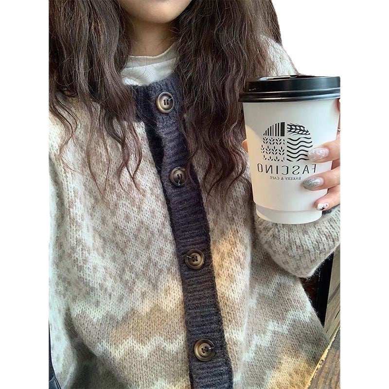 Cardigan à la mode pour femmes de style norvégien Chic & Stil