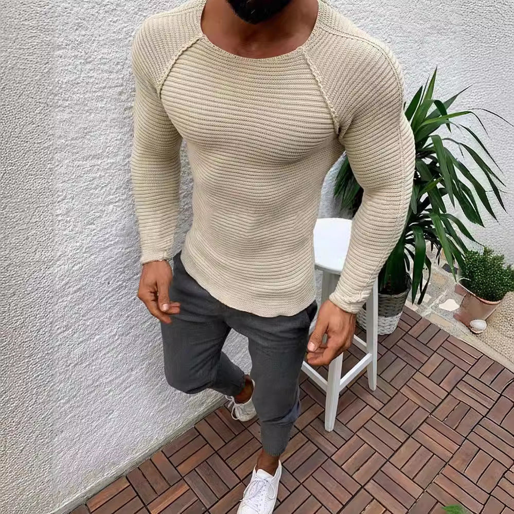 Men's stylish striped long sleeve shirt Lune London