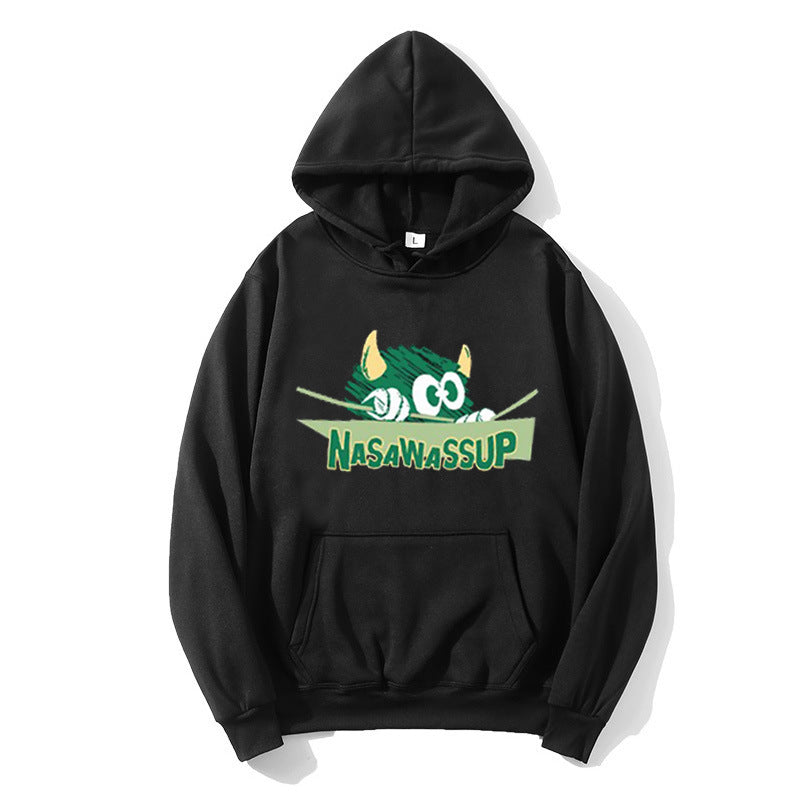 Women's hoodie with playful motif Chic & Stil
