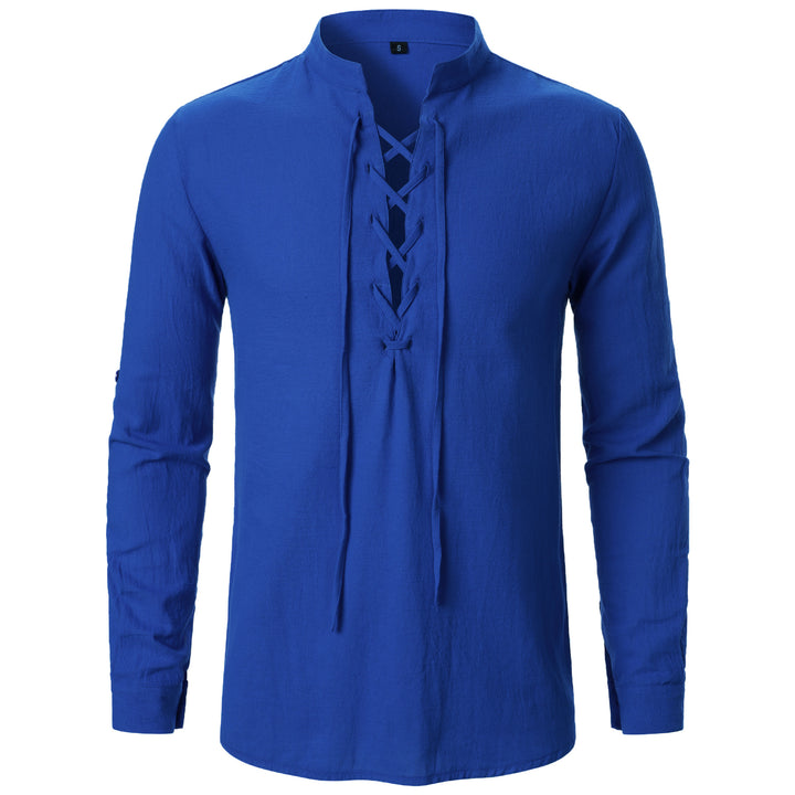 Men Long Sleeve T-shirt with Laces Lune London