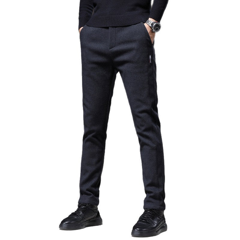 Pantalon de loisirs Slim Fit confortable pour hommes Lune London