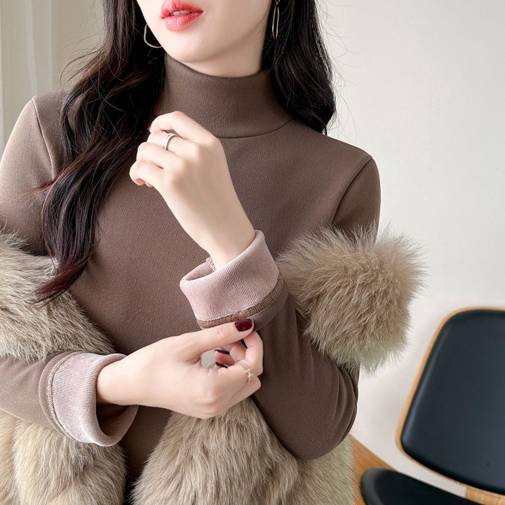 Women's long-sleeved turtleneck top Chic & Stil