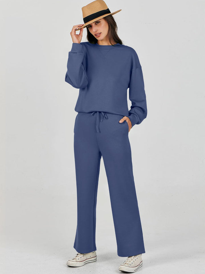 Lune London casual sweatshirt sports set for women