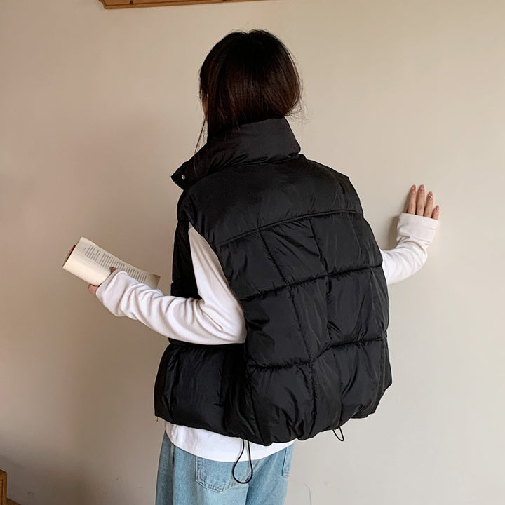 Ladies Thick Down Jacket with High Collar and Comfortable Side Pockets Lune London