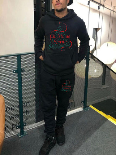 Women's hoodie and jogger pants set with festive graphic design Lune London