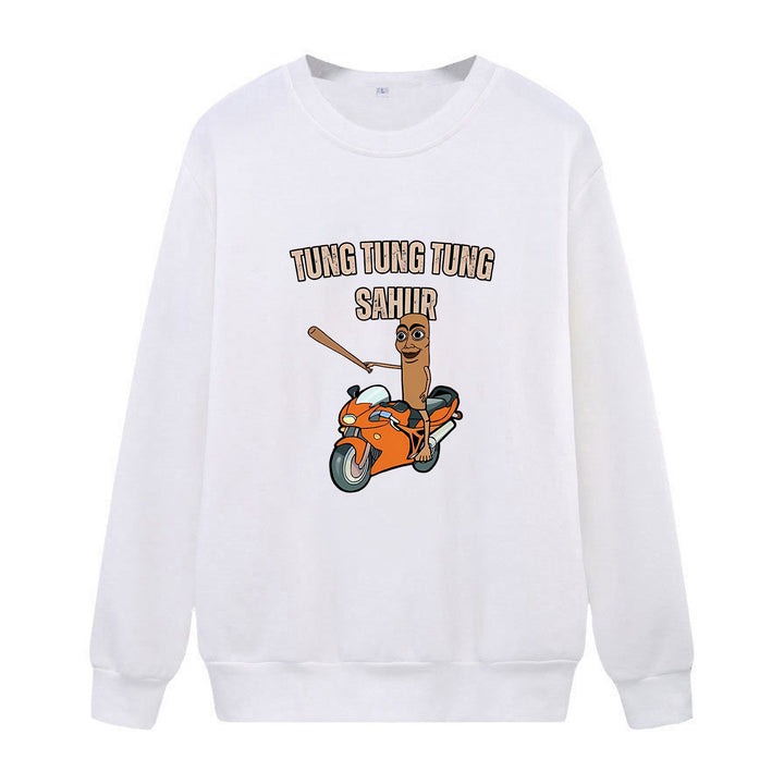 Women's casual sweatshirt with funny graphic design Chic & Stil