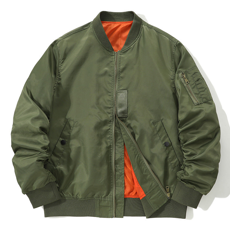 Modern bomber jacket for men with functional pockets Lune London