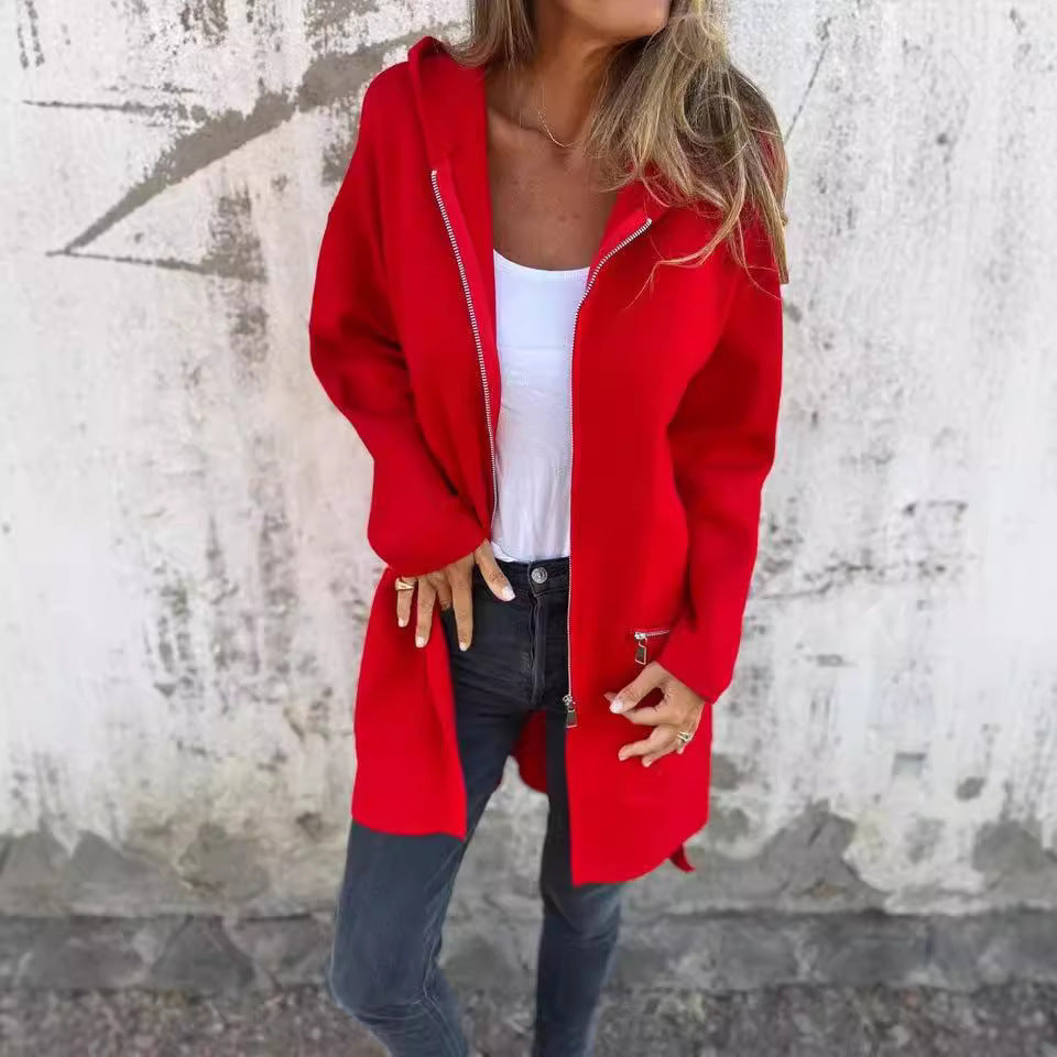 Long jogging jacket for women Chic und Stil