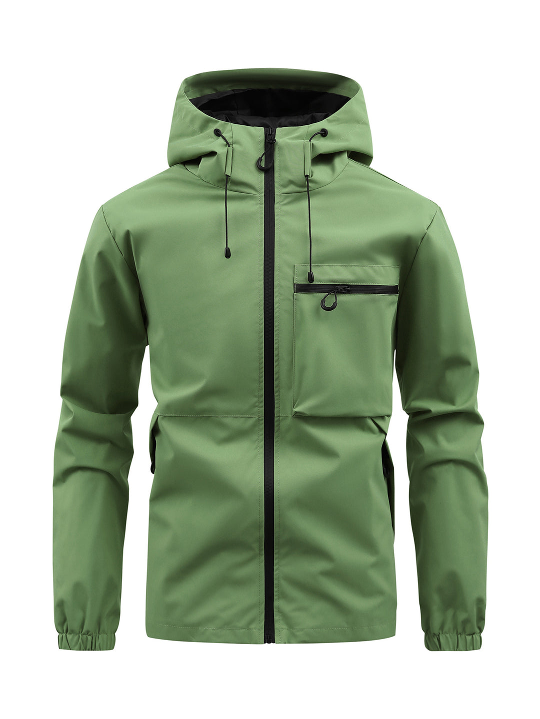 Veste de pluie respirante pour hommes avec capuche réglable Lune London