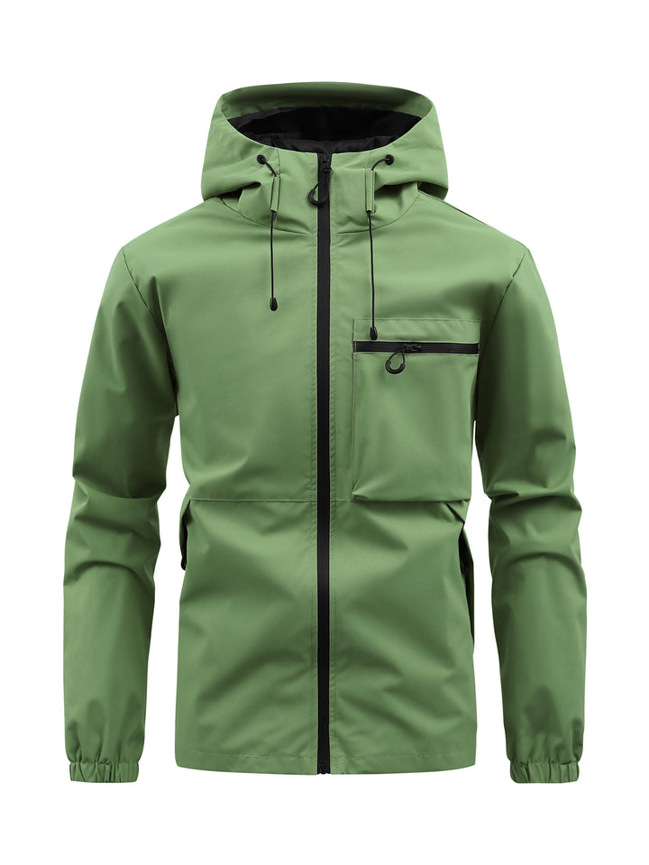Veste de pluie imperméable pour hommes avec doublure respirante Lune London