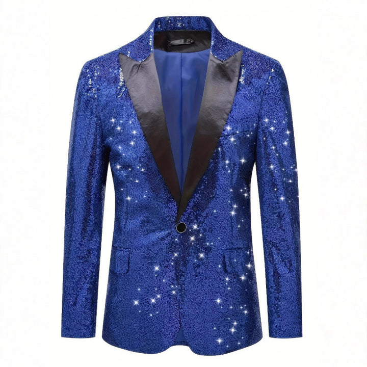 Men's Luxury Sequin Blazer Lune London