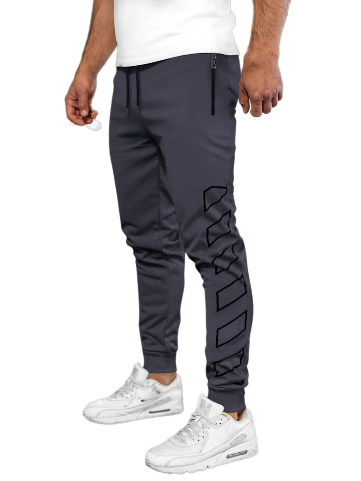 Functional sports pants for men with zippered pockets on the sides and a modern design Lune London