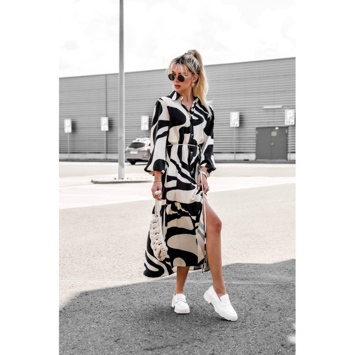 Lune London Abstract Maxi Dress for Women