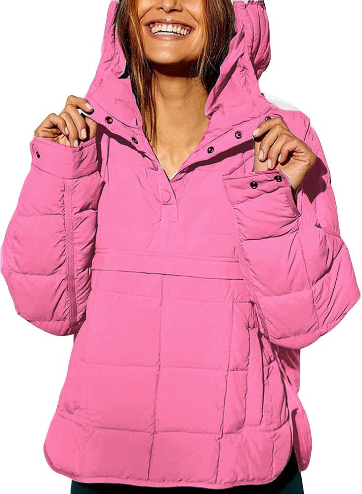 Dames doudoune avec col haut Chic und Stil