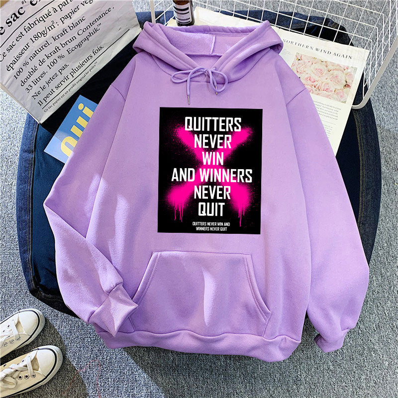 Women's hoodie with inspiring motif Chic & Stil