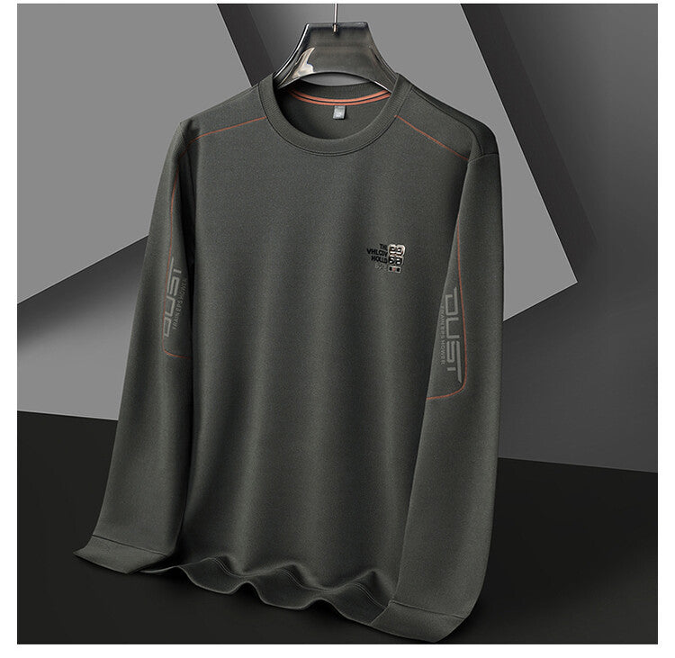 Men's sweatshirt with innovative breathable technology and a sporty chic design