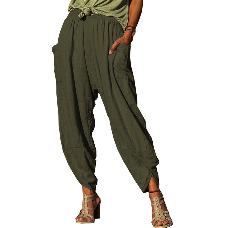 Women Chic and Style Loose Fit Harem Pants
