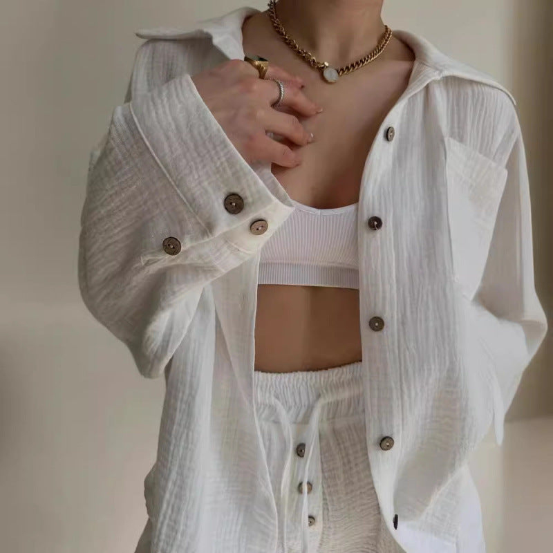 Casual and trendy shirt jacket for women Lune London
