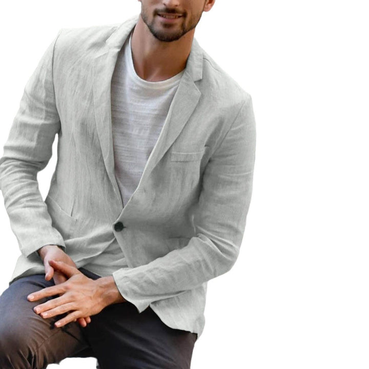 Light linen blazer for men Chic und Stil