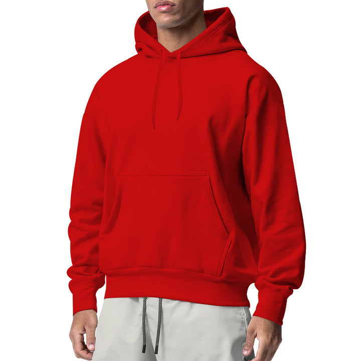 Men's hoodie with practical kangaroo pockets and comfortable fit Lune London