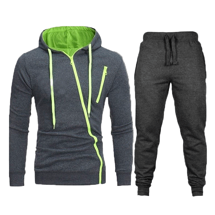 Men's sports leisure set with modern zip and practical pockets Lune London